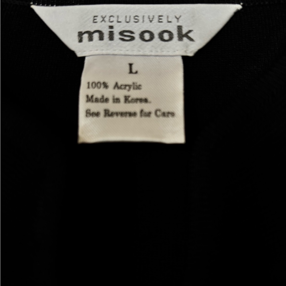 Misook Black Blazer with Gold Buttons - Picture 2 of 3